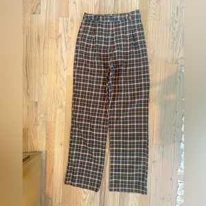 Plaid Brandy Melville Pants